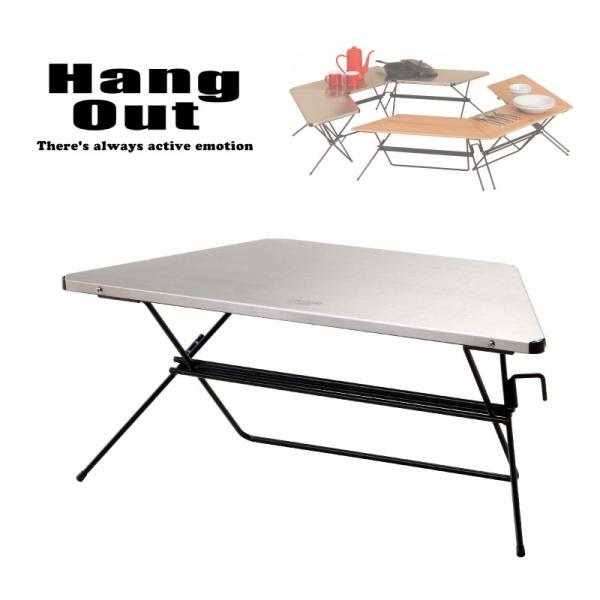 HangOut ハングアウト 台形テーブル FRT Arch Table ステンレストップ アーチテ...