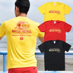 GUARD ガード WATER PATROLデザイン ドライＴシャツ s-223 メンズ  レスキュー