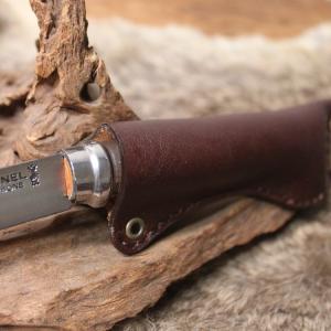 What will be will be オピネル OPINEL フォールディングナイフNo.8 レザーケース ハンドメイド アウトドア キャンプ｜m-and-agency