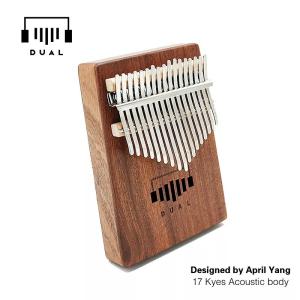 デュアルカリンバ 打楽器 音響ボディ 17キー...の詳細画像2