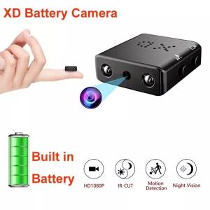 ミニカメラ ビデオカメラ XD IR-CUT 1080P HD 8GB セキュリティ 防犯 赤外線ナイトビジョン マイクロカムモーション検出 DV DVR｜m-and-s-store
