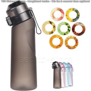 新フルーツ香るストロー付き水筒、650mlの大容...の商品画像