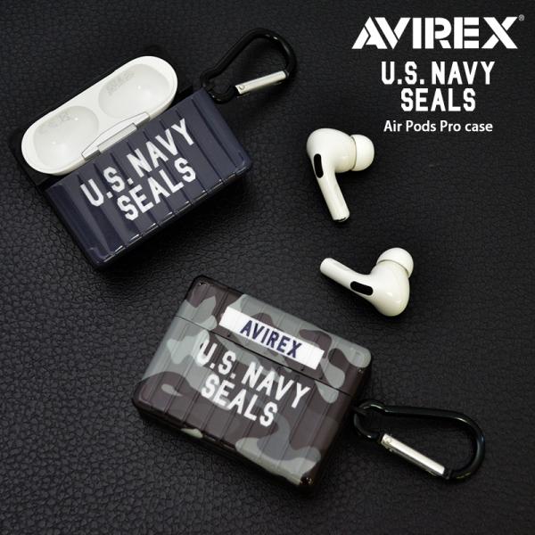 airpods pro ケース ブランド AVIREX アヴィレックス avirex ma1 ファッ...