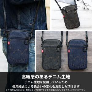 スマホポーチ EDWIN ショルダー エドウィ...の詳細画像4