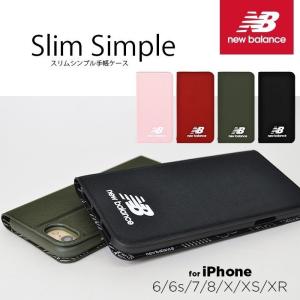 スマホケース 手帳型 ブランド ニューバランス...の詳細画像1