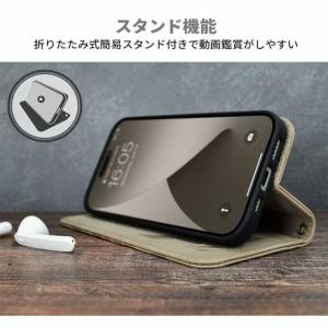 iPhone17 ケース 手帳型 AVIREX...の詳細画像5