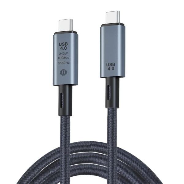 Besince USB4.0 ケーブル USB4 Type-C to Type-C Cable 映像...