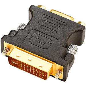 DTECH DVI VGA 変換 アダプター DVI-I (24+5) オス to VGA (ミニ ...