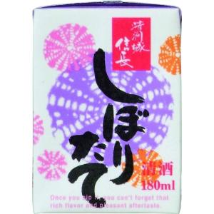 清洲桜醸造 清洲城信長しぼりたてミニパック 日本酒 愛知県 180ml×30本｜m-choiceplaza