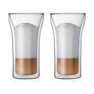 BODUM ボダム ASSAM アッサム ダブルウォール グラス 400ml 2個セット 正規品 4547-10｜m-choiceplaza