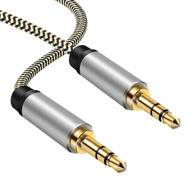 Hanprme 3.5mm AUXケーブル12M、3.5mmオス-オスオーディオケーブルヘッドフォン...