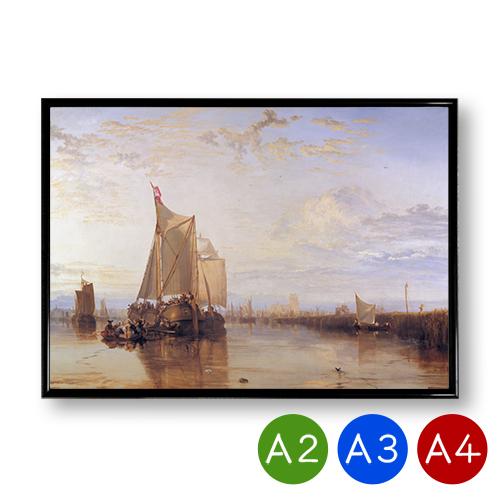 A2/A3/A4ポスター （ウィリアム ・ターナー）ドルトまたはドルトレヒト マットコート紙 インテ...