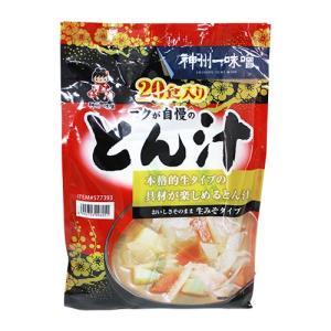 神州一味噌 （神州一味噌 コクが自慢のとん汁 20食入）本格的生