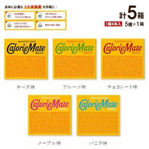 カロリーメイト ブロック 5種類セット×各1箱 ...の商品画像