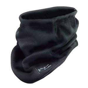 おたふく手袋 冬用ネックウォーマー [発熱 防風 保温 メンズ] JW-124 ブラック フリーサイズ｜m-dotto