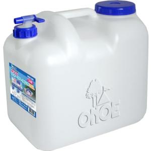 尾上製作所ONOE 5個入り ウォータータンク20L GーOWSー20C 防災グッズ ワイドキャップなので中まできれいに洗える エアー抜き栓付で水量が一定 コッ｜m-dotto