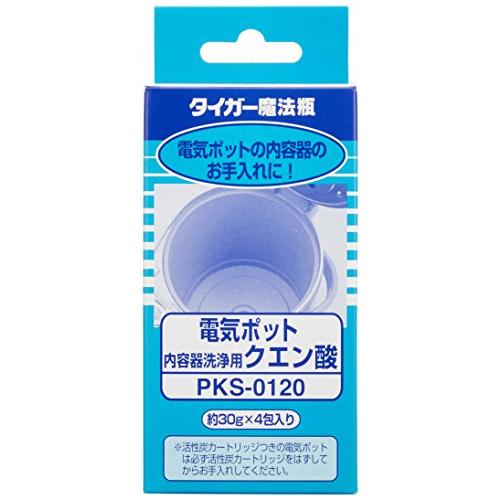 タイガー魔法瓶TIGER クエン酸 電気 ポット ケトル 内容器洗浄用 ホワイト PKS-0120 ...