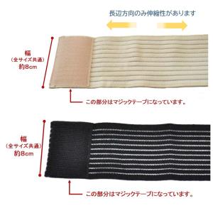 ラップ サポーター 長さ40cm マジックテー...の詳細画像5