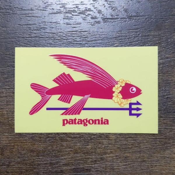 【pa-106】patagonia パタゴニア ステッカー sticker TRIDENT FISH...