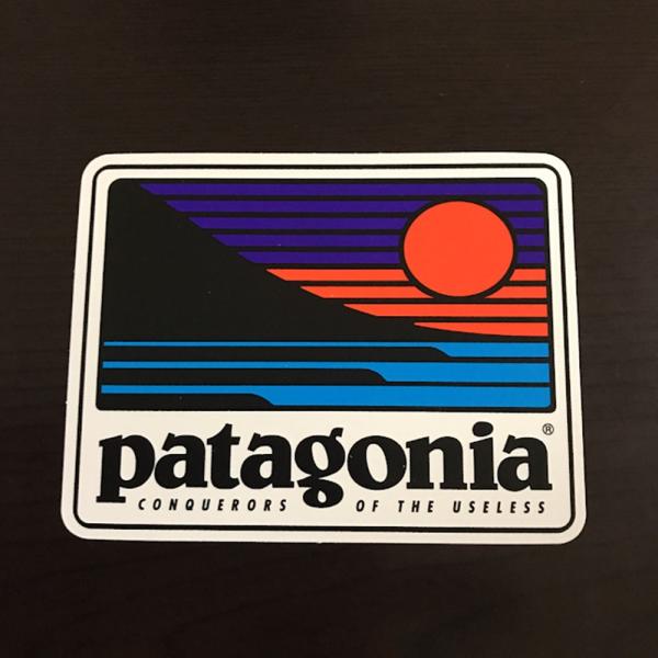 【pa-17】patagonia パタゴニア ステッカー Up &amp; Out