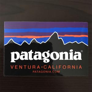 【pa-2】patagonia パタゴニア ステッカー ブラック classic patagonia