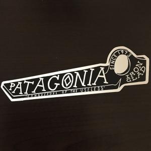 patagonia パタゴニア ステッカー Keep on Piton ブラック
