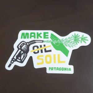 【pa-48】patagonia パタゴニア ステッカー MAKE SOIL メイク ソイル sticker