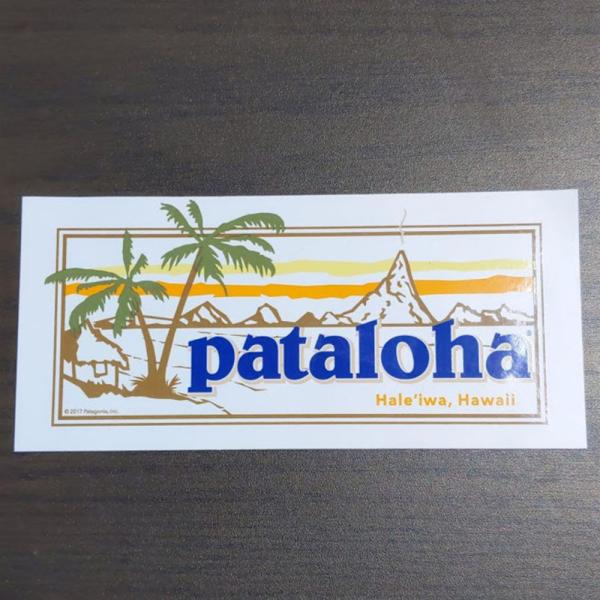 【pa-87】patagonia sticker パタゴニア ステッカー HAWAII PATALO...