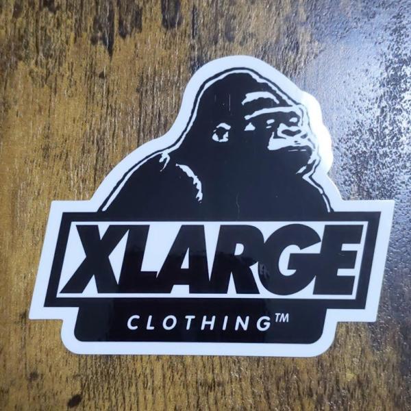 【ST-114】XLARGE エクストララージ sticker ステッカー OG BK ブラック