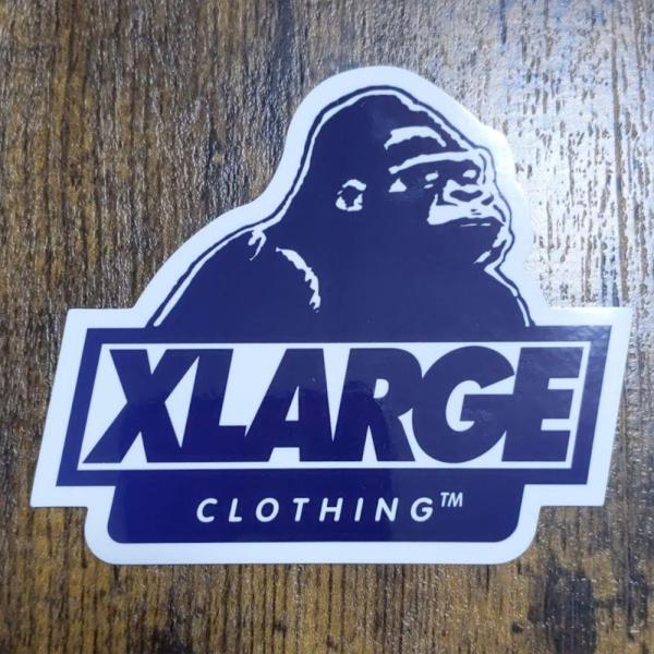 【ST-115】XLARGE エクストララージ sticker ステッカー OG NV ネイビー