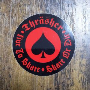 【ST-17】Thrasher Magazine skateboard sticker スラッシャー...