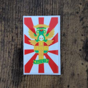 【ST-183】Dogtown Skateboard ドッグタウン STICKER スケートボード ステッカー Shogo Kubo ホワイト 5cm