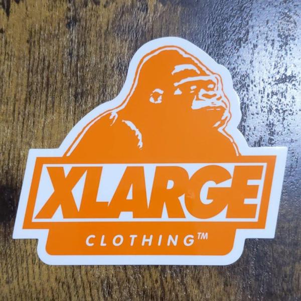 【ST-220】XLARGE エクストララージ sticker ステッカー OG OR オレンジ