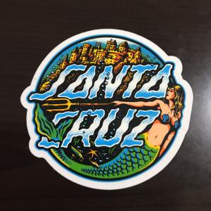【ST-240】Santa Cruz Skateboards サンタクルーズ スケートボード ステッカー Mermaid Dot