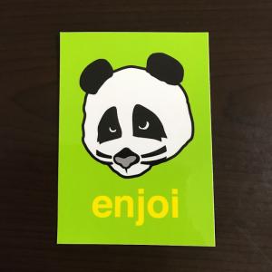 【ST-310】Enjoi×KISS Skateboard エンジョイ×キス コラボ スケートボード ステッカー GREEN