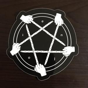 【ST-317】Enjoi Skateboard エンジョイ スケートボード ステッカー Satan-ish