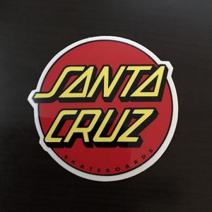 【ST-368】Santa Cruz Skateboard サンタクルーズ スケートボード ステッカー Classic Dot