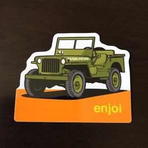 【ST-425】Enjoi Skateboard エンジョイ スケートボード ステッカー Panda Patrol