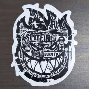 【ST-786】Spitfire Wheels Skateboard sticker スピットファイア スケートボード ステッカー Ransom Bighead｜M&EARTH-stickers