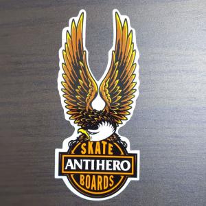 【ST-792】Antihero Skateboards アンタイヒーロー スケートボード sticker ステッカー Nothing's Free Eagle｜m-earth-stickers