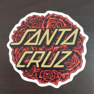 【ST-977】Santa Cruz Skateboard サンタクルーズ スケートボード sticker ステッカー Bouquet Dot