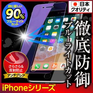 iPhone 保護フィルム ガラスフィルム 13 12 11 pro Max mini XR XS X 8 7 液晶保護 ブルーライトカット