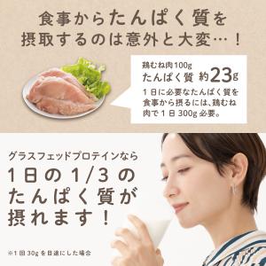グラスフェッド ホエイ プロテイン 1kg T...の詳細画像4