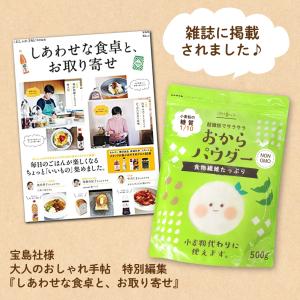 おからパウダー 500g 乾燥おから 超微粉末...の詳細画像1