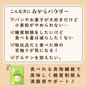 おからパウダー 500g 乾燥おから 超微粉末...の詳細画像2