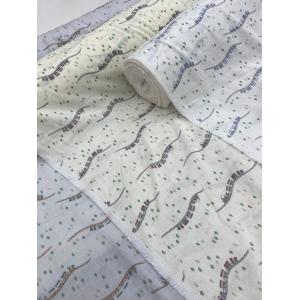 生地 ダブルガーゼ SL柄 日本製 110cm巾の詳細画像2