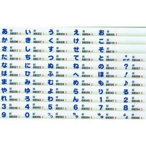ひらがなワッペン わくわくWORD 紺色の詳細画像1