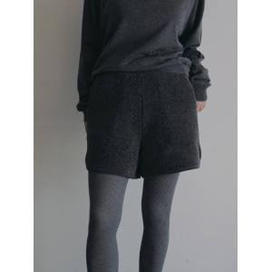 アンヌーク anuke 即日発送 Velour Short Pants 62620710 ベロアショートパンツ ベロアパンツ ショートパンツ 秋冬｜M.i.e