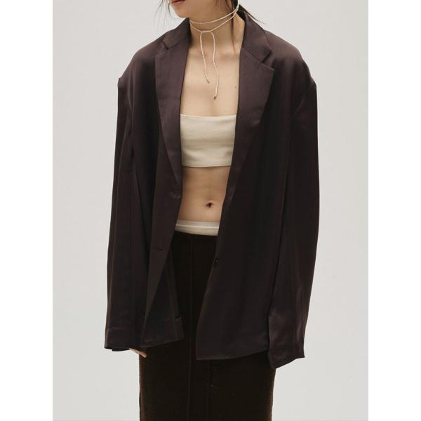 トゥデイフル TODAYFUL 即日発送 LIFE's ライフズ Satin Over Jacket...