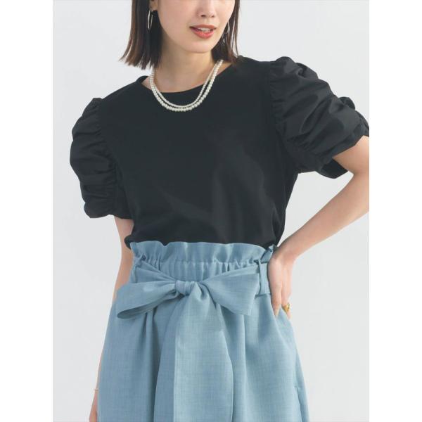 【春限定SALE】PICCIN ピッチン 即日発送 袖シャーリングカットソー 149450 カットソ...